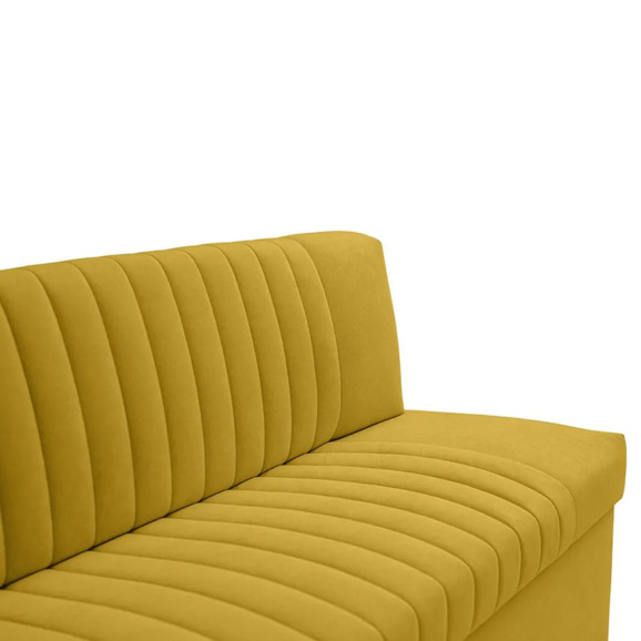Диван для кухни Итан 183, желтый - фото 4