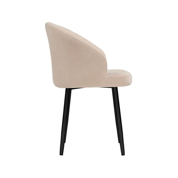 Стул на металлокаркасе Бэнбу крутящийся marseille 13 данс / черный - фото 3