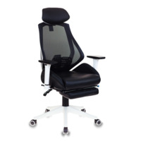 Кресло игровое CH-W770/BLACK, белый пластик
