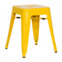 Фотография Табурет Tolix, желтый от производителя ChiedoCover, картинка продукции, реальное фото товара Настоящее фото товара Табурет Tolix, желтый, произведённого компанией ChiedoCover