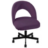 Стул Пиннате, пятилучие, фиолетовый, черный