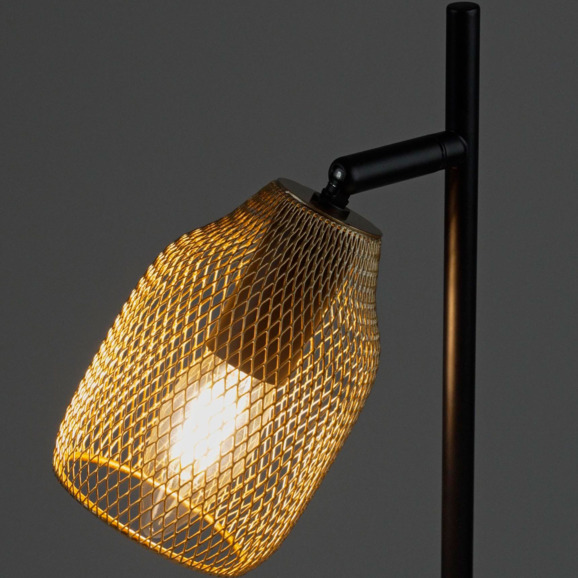 Лампа настольная Кимбл Адалина, чёрная - фото 4