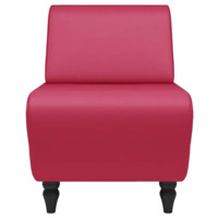 Фотография товара Кресло Лотик экокожа, красный от компании ChiedoCover.