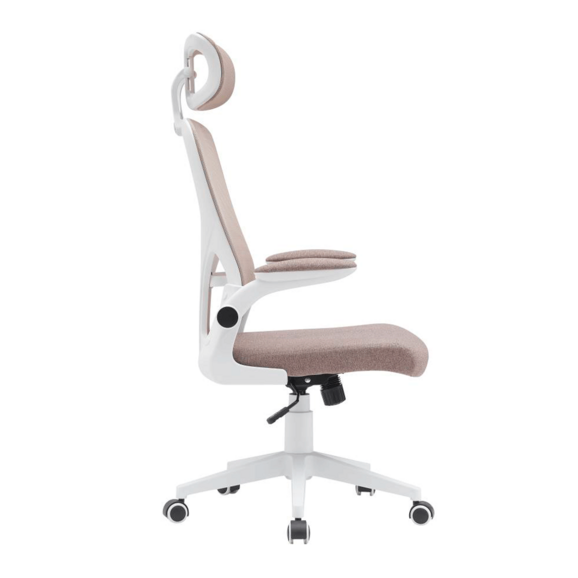 Кресло офисное TopChairs Airone, бежевый, в ткани - фото 3