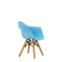 Настоящее фото товара Кресло детское N-2 Eames Style цвет голубой, произведённого компанией ChiedoCover