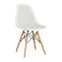 Настоящее фото товара Стул пластиковый перфорированный Eames, бук, белый, произведённого компанией ChiedoCover