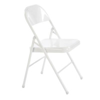 Настоящее фото товара Стул кухонный Fractal, белый, произведённого компанией ChiedoCover