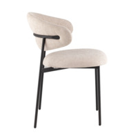 Фотография товара Стул Эван, шенилл, каркас бежевый от компании ChiedoCover.