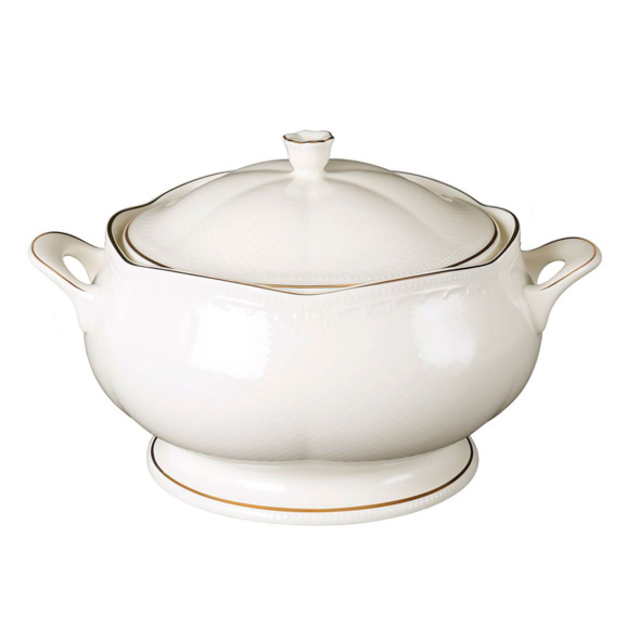 Супница, фарфор, "Aristocrat-Gold" - фото 1