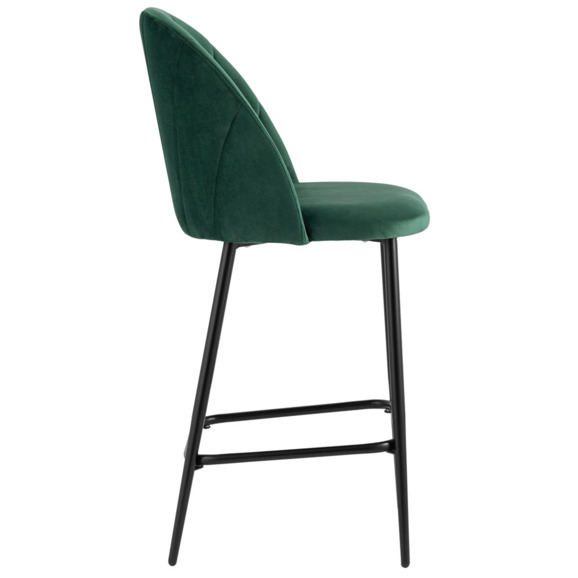 Стул полубарный Логан SN, велюр, зелёный Стул полубарный Логан SN, велюр, зелёный - фото 3