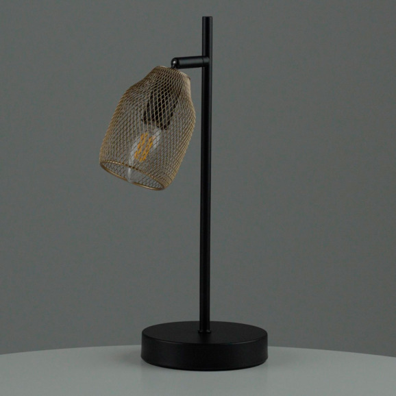 Лампа настольная Кимбл Адалина, чёрная - фото 3