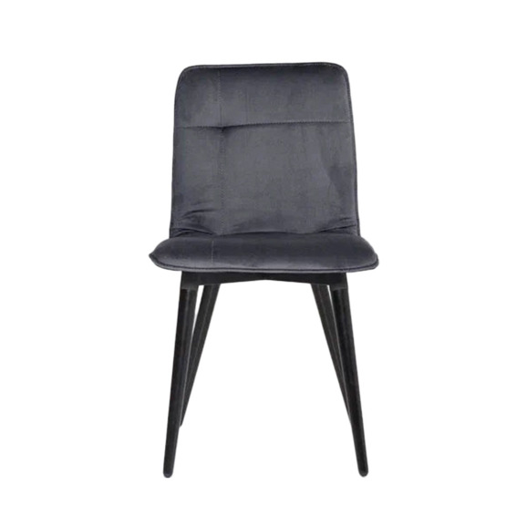 Стул бёрн, серый, черные ножки Стул бёрн, серый, черные ножки - фото 2