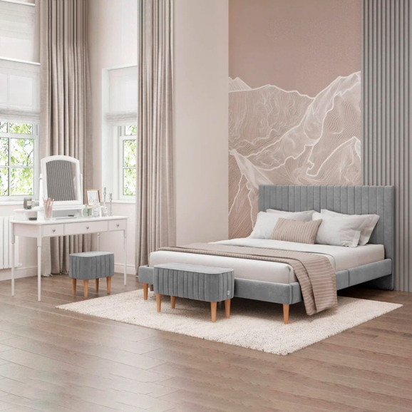 Пуф Ноотропик, светло-серый - фото 6