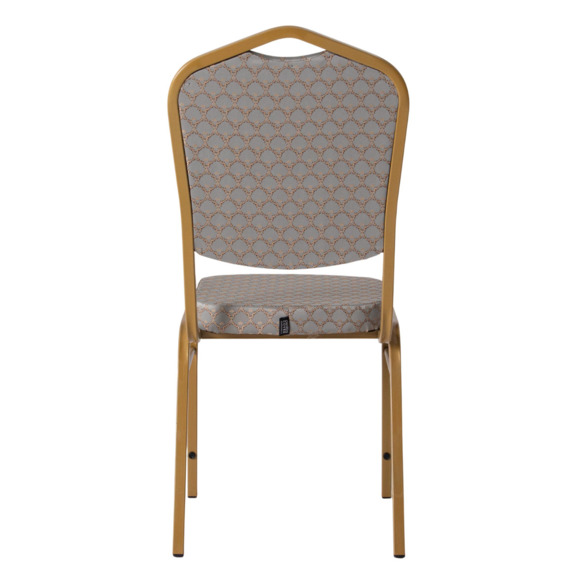 Стул Хит 20, жаккард арш изумруд, каркас золото - фото 7