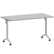 Фотография товара Стол мобильный складной серый, белый, 22 мм, 140*70 от компании ChiedoCover.
