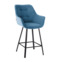 Фотография Стул Terra Bar square полубарный, синий от производителя ChiedoCover, картинка продукции, реальное фото товара Настоящее фото товара Стул Terra Bar square полубарный, синий, произведённого компанией ChiedoCover