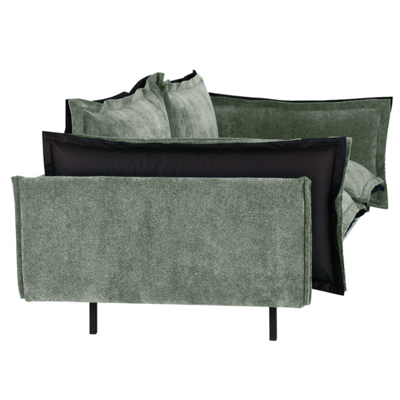 Диван Barcelona 2-местный, светло-зеленый, черный Диван Barcelona 2-местный, светло-зеленый, черный - фото 3