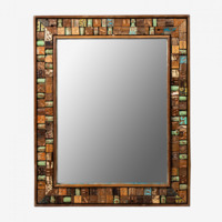 Настоящее фото товара Деревянное зеркало, САРИКА, произведённого компанией ChiedoCover
