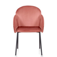 Кресло Enzo, серо-розовый