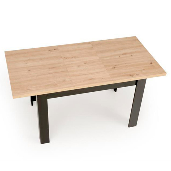 Стол обеденный Glide, раскладной, дуб артизан / черный - фото 5