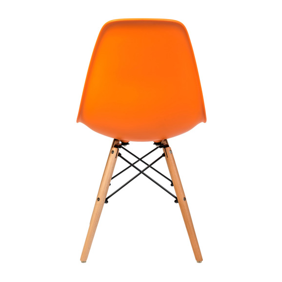 Стул Eames оранжевый - фото 4
