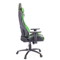 Кресло Lotus S9 Экокожа Зеленый/Черный