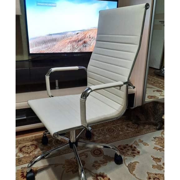 Кресло руководителя TopChairs City, бежевое - фото 6