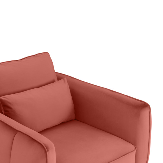 Кресло Prudente, розовое - фото 5