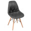 Настоящее фото товара Чехол для Eames, прострочка ромб, 40 х 46см, произведённого компанией ChiedoCover