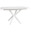 Настоящее фото товара Обеденный стол Decorum раздвижной, белый, произведённого компанией ChiedoCover