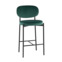 Настоящее фото товара Стул полубарный Бриф ВД, велюр, зеленый, произведённого компанией ChiedoCover