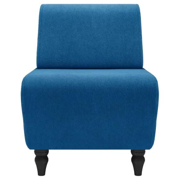 Кресло Лотик велюр, синий Кресло Лотик велюр, синий - фото 2