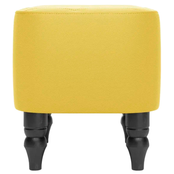 Пуф Лотик, экокожа, желтый Пуф Лотик, экокожа, желтый - фото 3