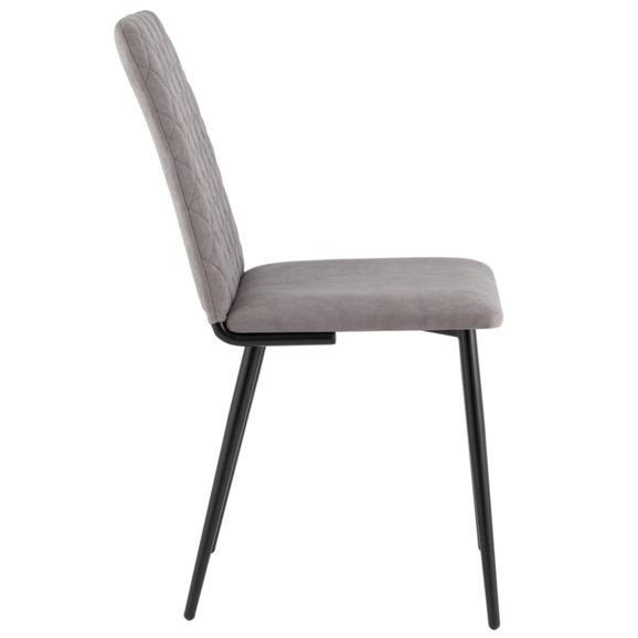 Стул Кристенсен Original, велюр, серый - фото 3