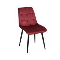 Настоящее фото товара Обеденный стул Чико, бордовый, произведённого компанией ChiedoCover