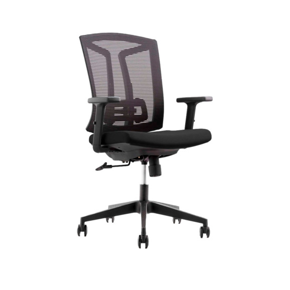 Кресло College CLG-425 MBN-B Black - фото 1