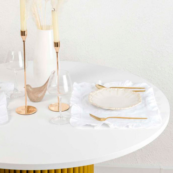 Барел 110 белый / золото Барел 110 белый / золото - фото 3