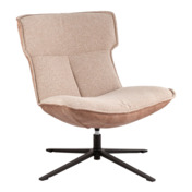 Фотография товара Кресло лаунж Свей, бежевый с коричневым от компании ChiedoCover.