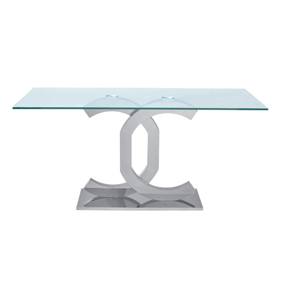 Стол Порыв, 160, прозрачный Стол Порыв, 160, прозрачный - фото 2