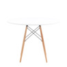 Стол Eames DSW, круглый, D 100см Стол Eames DSW, круглый, D 100см