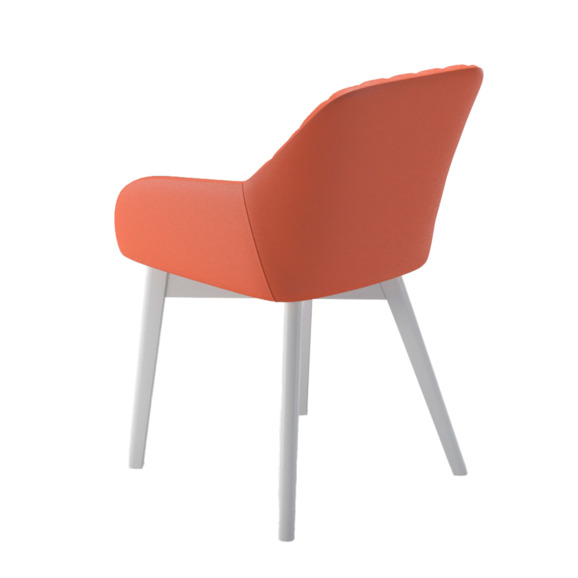 Стул Сентор-1, белый, канцлер ЛОФТ - фото 3