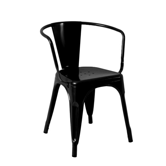 Кресло Tolix, черный Кресло Tolix, черный - фото 1