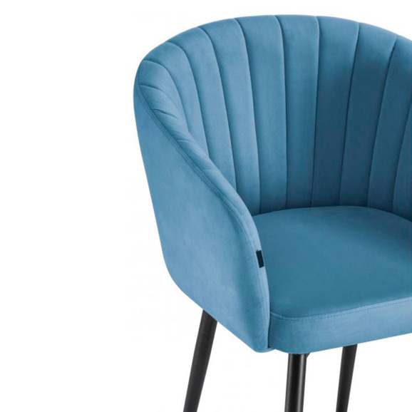 Стул на металлокаркасе Моншау крутящийся velutto 46 / черный Стул на металлокаркасе Моншау крутящийся velutto 46 / черный - фото 6