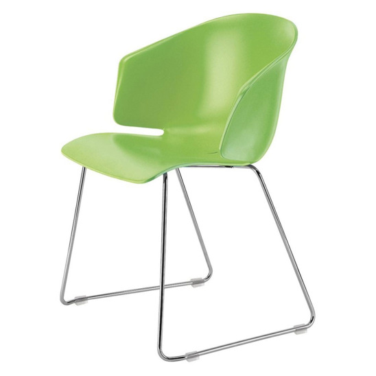 Кресло пластиковое Форта, зеленый - фото 1