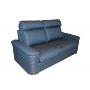 Фотография товара Диван Наполи двухместный раскладной, рогожка джаспер, голубой от компании ChiedoCover.