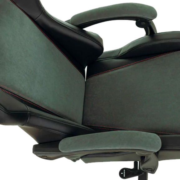 Кресло компьютерное Плой, черный, серый - фото 14