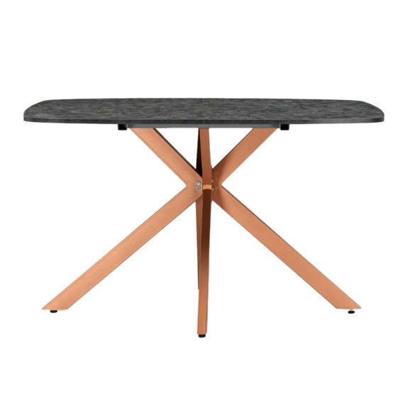 Кортез 116(160)x77 раздвижной малави / медь - фото 2