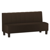 Фотография товара Диван Линейный, экокожа Elena 573Т, ножки бук, морилка венге от компании ChiedoCover.