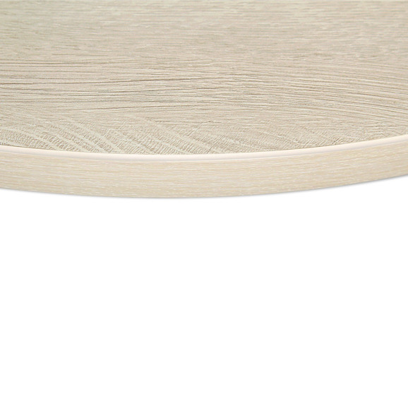 Столешница ЛДСП, круглая, дуб беленый - фото 3