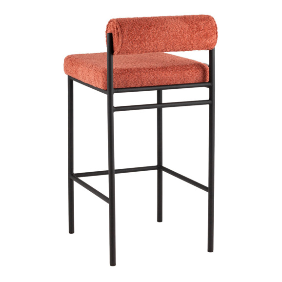 Стул полубарный Балла букле, коралловый Стул полубарный Балла букле, коралловый - фото 5